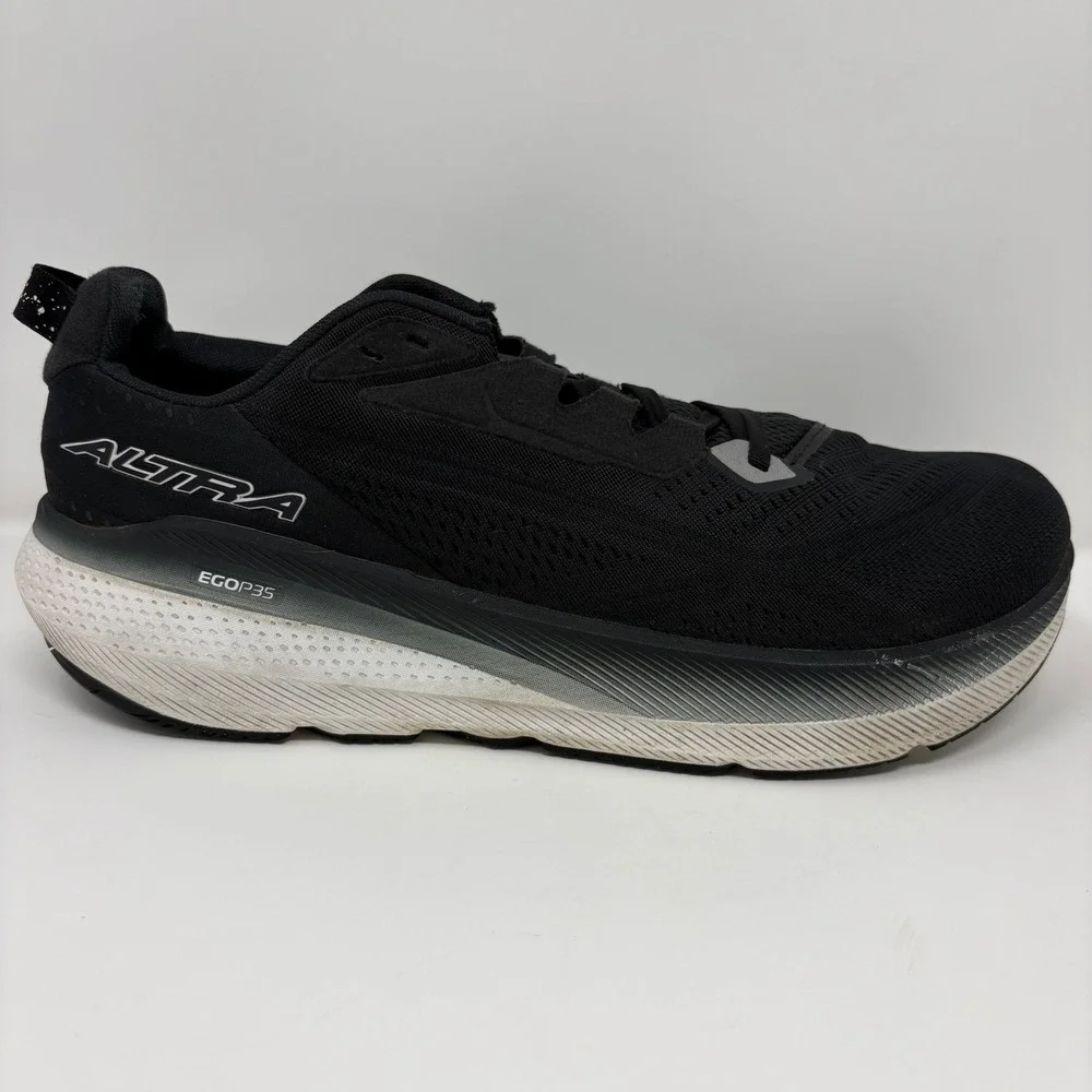 Altra FWD VIA 2 Mens Size 12 Black White Running Shoes (AL0A85SR010)